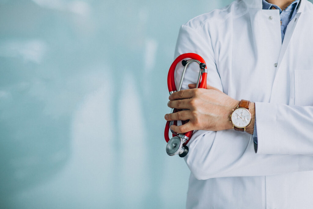 Doctor with stethoscope