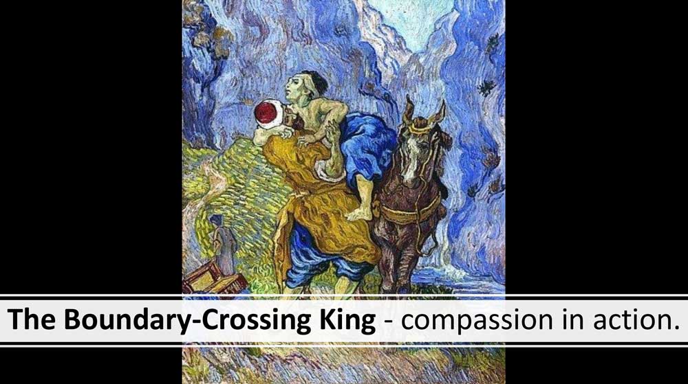 The Boundary Crossing King - St Andrew's Church Walkerville