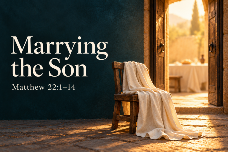 2026 10 11 Sermon image Marrying the Son